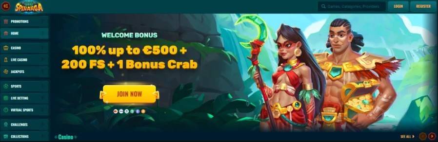 Spinanga Καζίνο